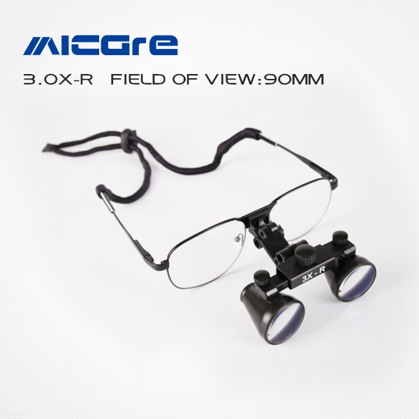 surgical loupes 3.0X-R metal frame